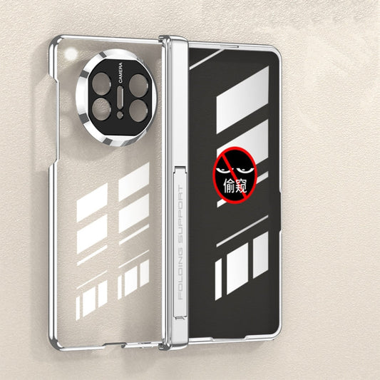 For Huawei Mate X5 GKK Integrated Magnetic Folding Phantom Privacy Phone Case(Silver)
