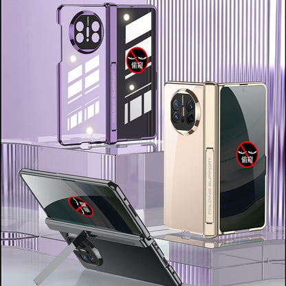 For Huawei Mate X5 GKK Integrated Magnetic Folding Phantom Privacy Phone Case(Silver)