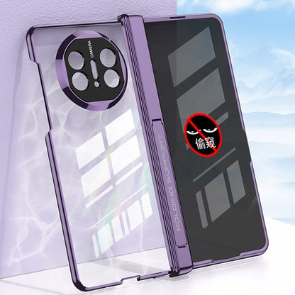 For Huawei Mate X5 GKK Integrated Magnetic Folding Phantom Privacy Phone Case(Silver)