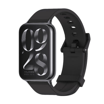 For Xiaomi Band 10 Pro / Redmi Watch 6 / 5 Mijobs Silicone Breathable Watch Band(Black)