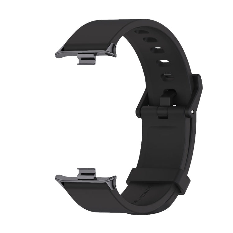 For Xiaomi Band 10 Pro / Redmi Watch 6 / 5 Mijobs Silicone Breathable Watch Band(Black)