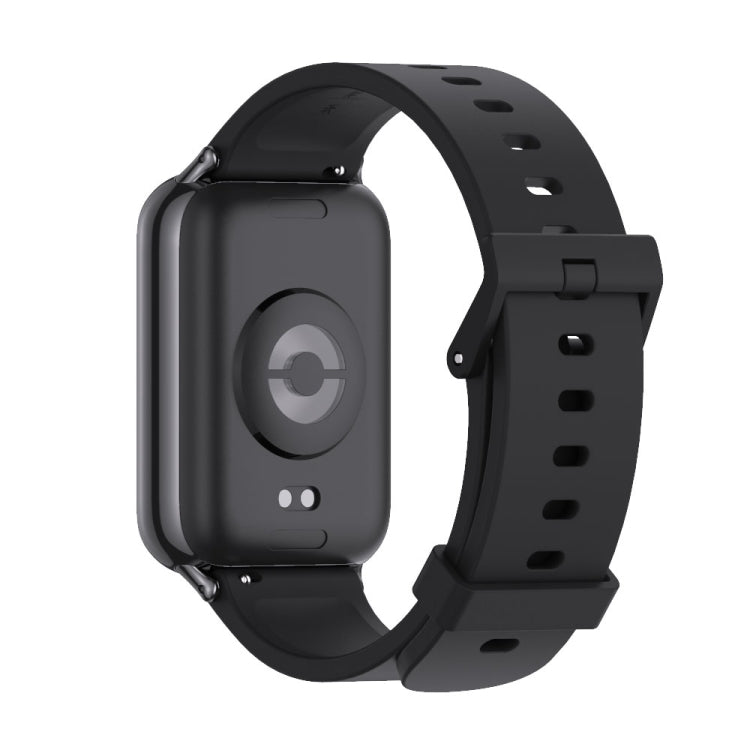 For Xiaomi Band 10 Pro / Redmi Watch 6 / 5 Mijobs Silicone Breathable Watch Band(Black)