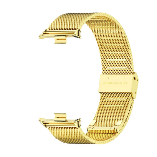 For Xiaomi Band 10 Pro / Redmi Watch 6 / 5 Mijobs Milan Buckle Stainless Steel Watch Band(Gold)