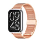 For Xiaomi Band 10 Pro / Redmi Watch 6 / 5 Mijobs Milan Buckle Stainless Steel Watch Band(Rose Gold)