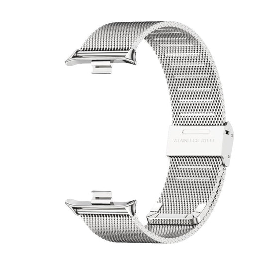 For Xiaomi Band 10 Pro / Redmi Watch 6 / 5 Mijobs Milan Buckle Stainless Steel Watch Band(Silver)