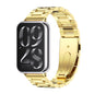 For Xiaomi Band 10 Pro / Redmi Watch 6 / 5 Mijobs Three Beads Stainless Steel Watch Band(Gold)