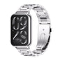 For Xiaomi Band 10 Pro / Redmi Watch 6 / 5 Mijobs Three Beads Stainless Steel Watch Band(Silver)