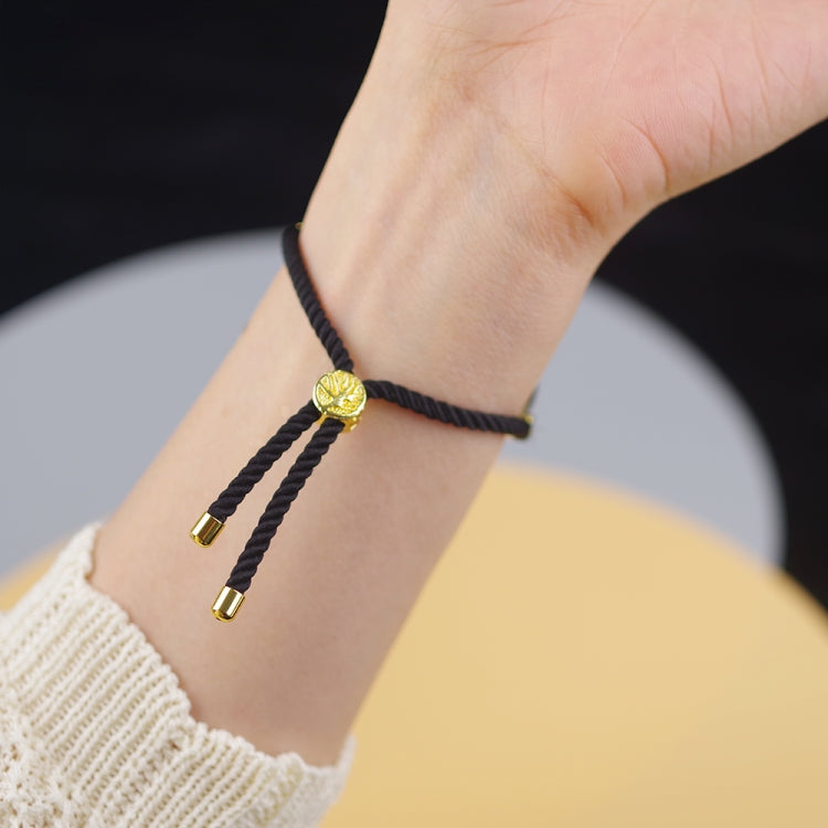 For Xiaomi Smart Band 10 / 9 / 8 Mibbs Milan Cord Bracelet Watch Band(Black)