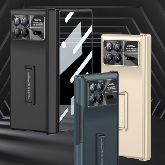 For Xiaomi Mix Fold 3 GKK Integrated Magnetic Folding Hinge All-inclusive Phone Case(Green)