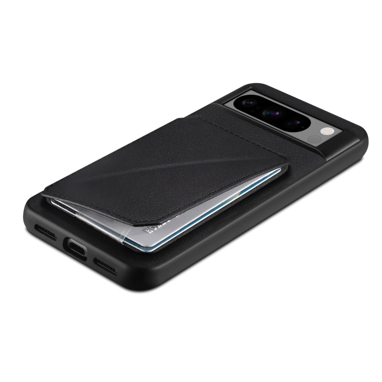 Pour étui de téléphone avec placage électrolytique à texture de veau Denior pour Google Pixel 6a (noir)
