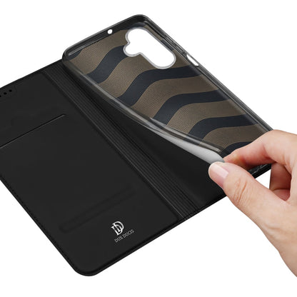 For Samsung Galaxy A15 5G / 4G DUX DUCIS Skin Pro Series Flip Leather Phone Case(Black)