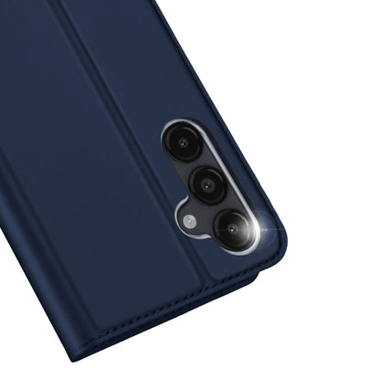 For Samsung Galaxy A15 5G / 4G DUX DUCIS Skin Pro Series Flip Leather Phone Case(Blue)