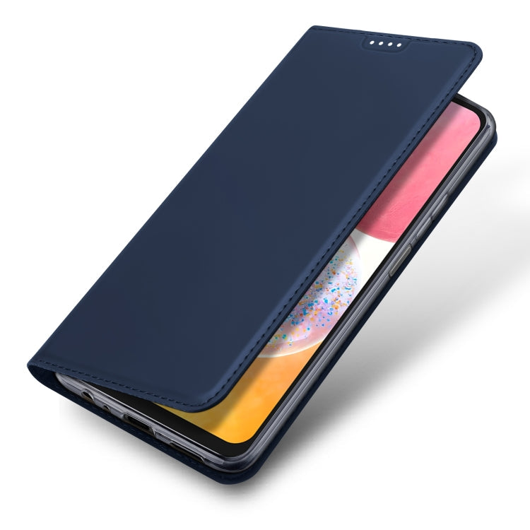 For Samsung Galaxy A15 5G / 4G DUX DUCIS Skin Pro Series Flip Leather Phone Case(Blue)