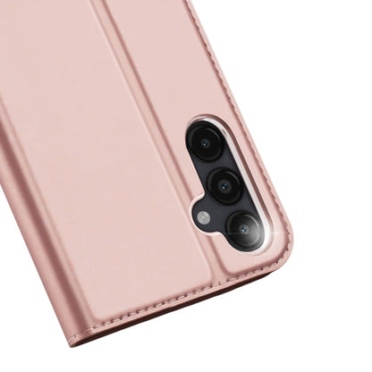 For Samsung Galaxy A15 5G / 4G DUX DUCIS Skin Pro Series Flip Leather Phone Case(Pink)