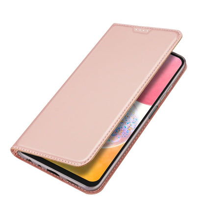 For Samsung Galaxy A15 5G / 4G DUX DUCIS Skin Pro Series Flip Leather Phone Case(Pink)