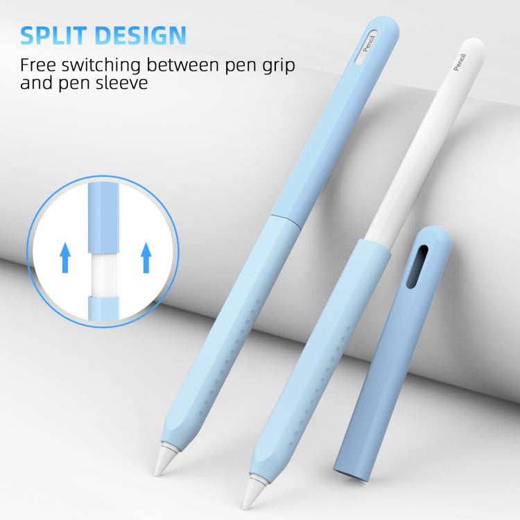 Pour Apple Pencil 2 / Pro DUX DUCIS étui détachable et coloré pour stylet (bleu dégradé)