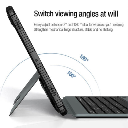 For Samsung Galaxy Tab S9+ / S9+ 5G Nillkin Backlit Version Bumper Combo Keyboard Case