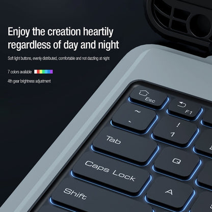 For Samsung Galaxy Tab S9+ / S9+ 5G Nillkin Backlit Version Bumper Combo Keyboard Case