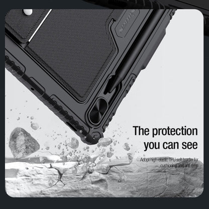 Pour Samsung Galaxy Tab S9 / S9 5G Nillkin Coque Clavier Rétroéclairé Bumper Combo