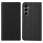 Pour Samsung Galaxy S23 FE 5G Étui de téléphone magnétique en TPU + cuir PU de la série ViLi DMX (noir)