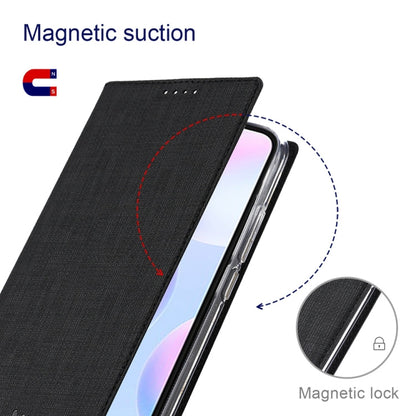Pour Samsung Galaxy S23 FE 5G Étui de téléphone magnétique en TPU + cuir PU de la série ViLi DMX (noir)