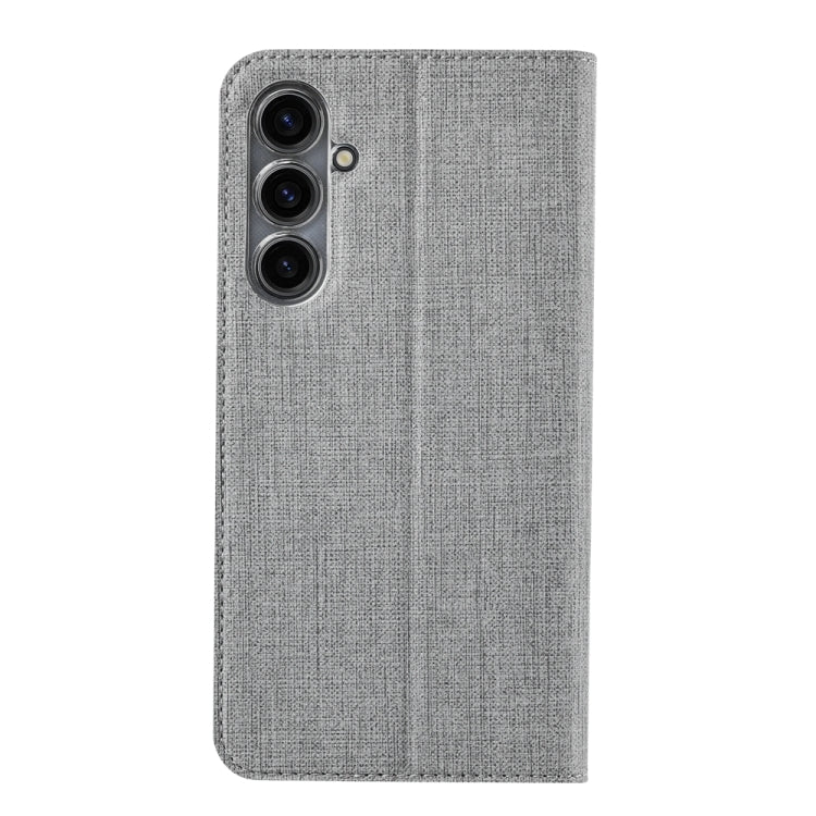 For Samsung Galaxy S23 FE 5G ViLi DMX Series TPU + PU Leather Magnetic Phone Case(Grey)