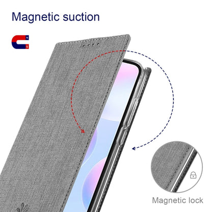For Samsung Galaxy S23 FE 5G ViLi DMX Series TPU + PU Leather Magnetic Phone Case(Grey)