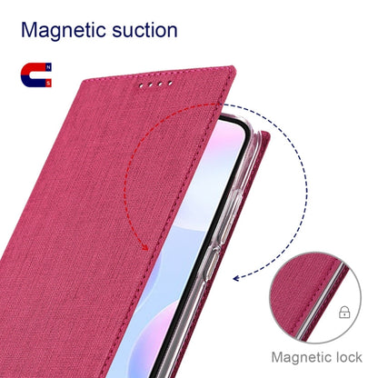 Pour Samsung Galaxy S23 FE 5G Étui de téléphone magnétique en TPU + cuir PU de la série ViLi DMX (Rose Rouge)