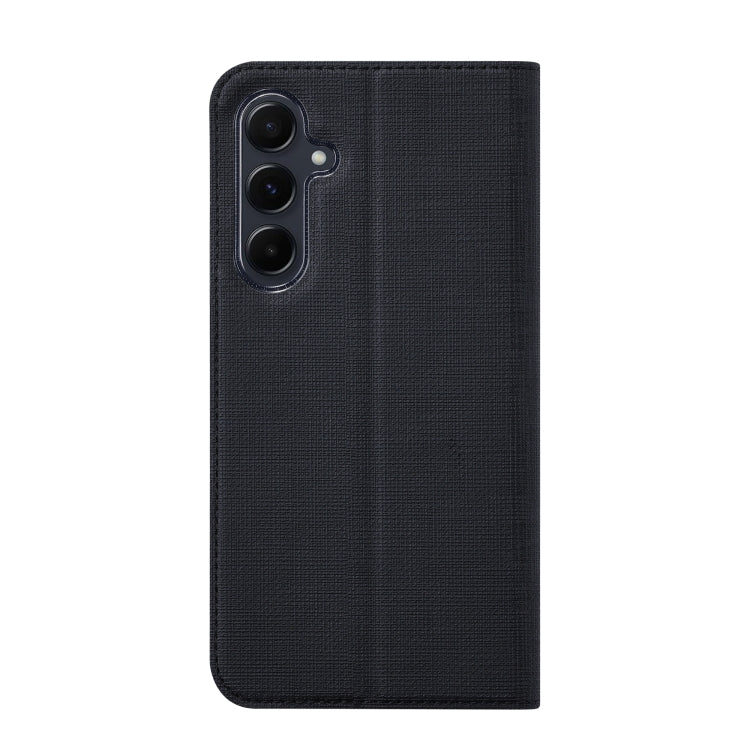 For Samsung Galaxy A35 5G ViLi DMX Series TPU + PU Leather Magnetic Phone Case(Black)