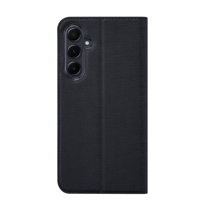 For Samsung Galaxy A35 5G ViLi DMX Series TPU + PU Leather Magnetic Phone Case(Black)