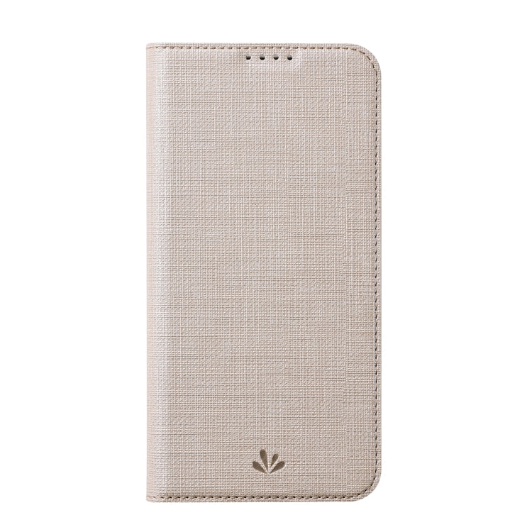 For Samsung Galaxy A35 5G ViLi DMX Series TPU + PU Leather Magnetic Phone Case(Gold)