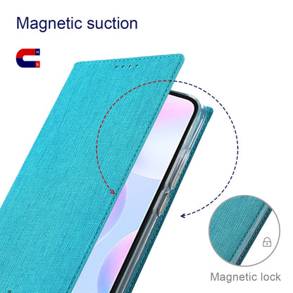 For Samsung Galaxy A35 5G ViLi DMX Series TPU + PU Leather Magnetic Phone Case(Blue)