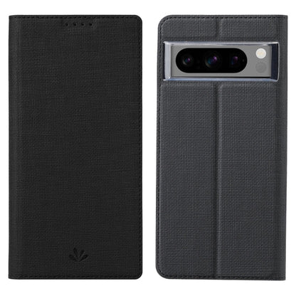 For Google Pixel 8 Pro ViLi DMX Series TPU + PU Leather Magnetic Phone Case(Black)
