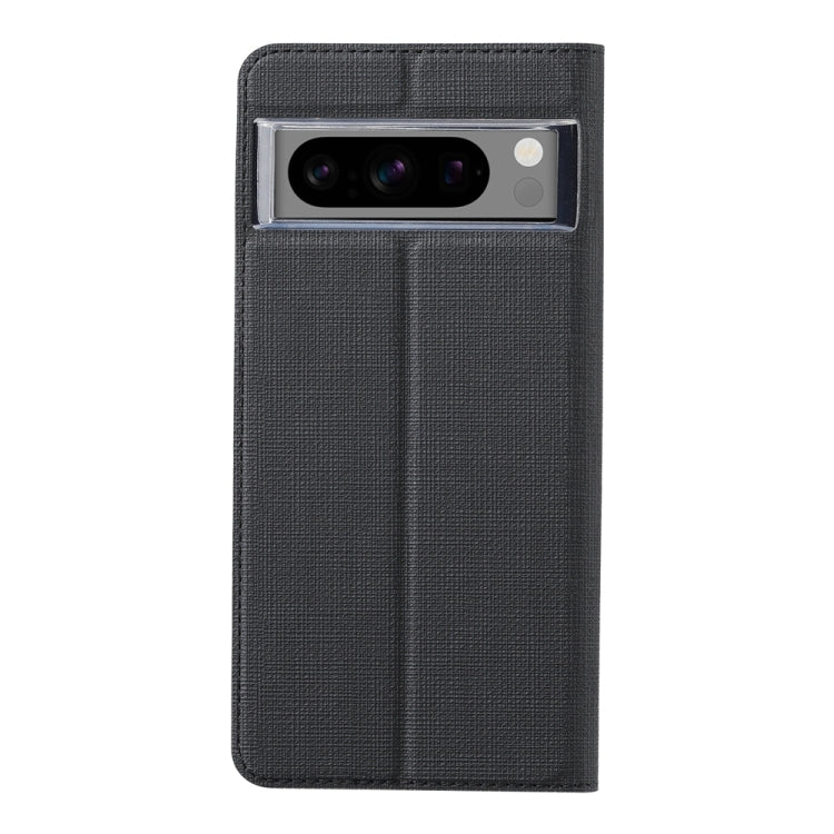 For Google Pixel 8 Pro ViLi DMX Series TPU + PU Leather Magnetic Phone Case(Black)