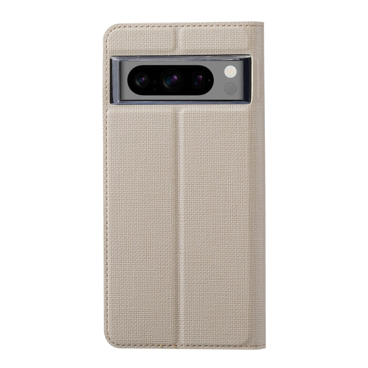 For Google Pixel 8 Pro ViLi DMX Series TPU + PU Leather Magnetic Phone Case(Gold)