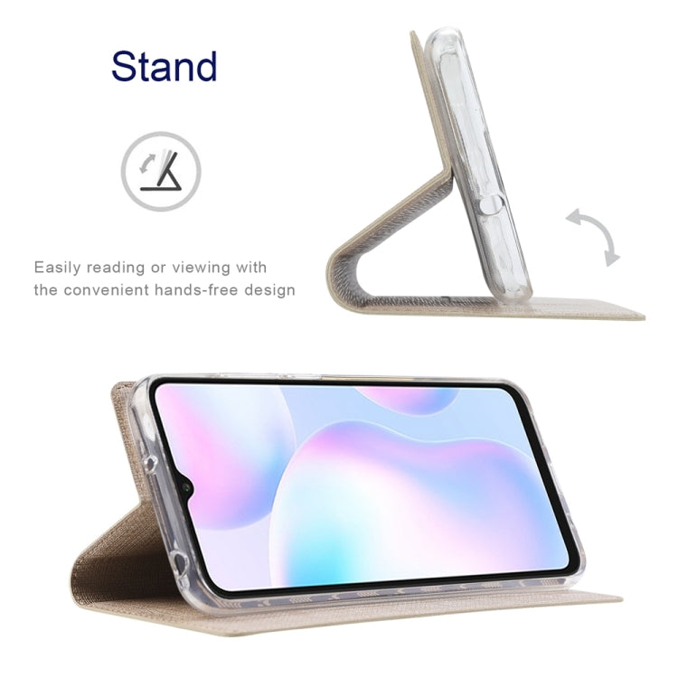 For Google Pixel 8 Pro ViLi DMX Series TPU + PU Leather Magnetic Phone Case(Gold)