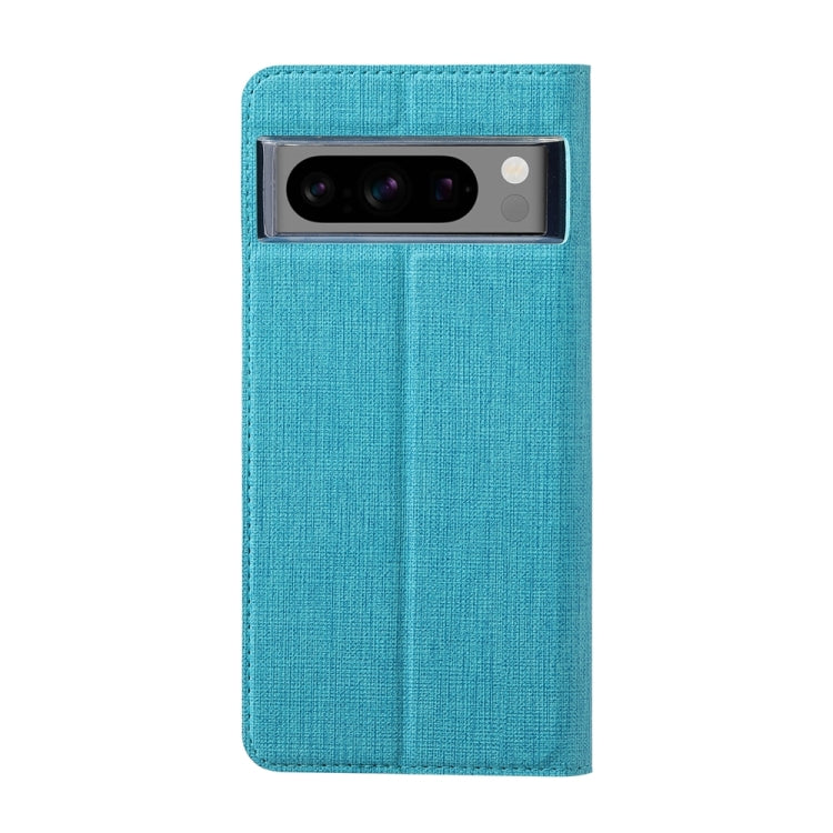 For Google Pixel 8 Pro ViLi DMX Series TPU + PU Leather Magnetic Phone Case(Blue)