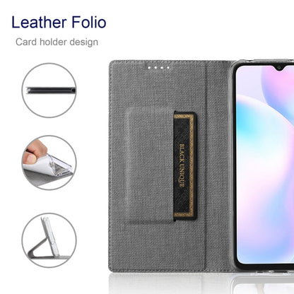 Pour la coque de téléphone magnétique en TPU + cuir PU série ViLi DMX pour Google Pixel 8 (gris)