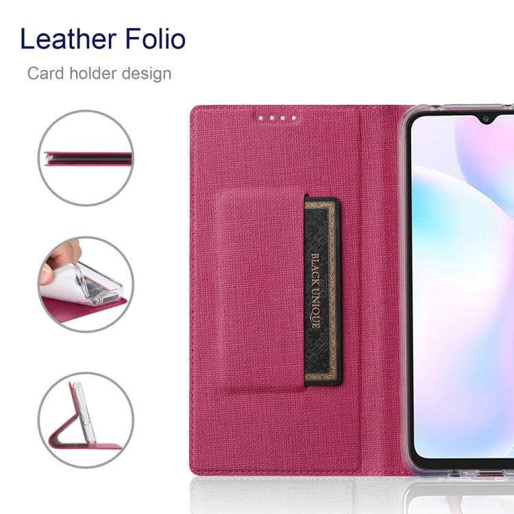 For Google Pixel 8 ViLi DMX Series TPU + PU Leather Magnetic Phone Case(Rose Red)