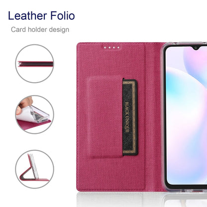 For Google Pixel 8 ViLi DMX Series TPU + PU Leather Magnetic Phone Case(Rose Red)