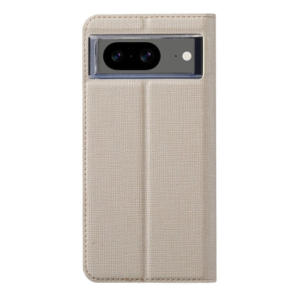 For Google Pixel 8 ViLi DMX Series TPU + PU Leather Magnetic Phone Case(Gold)