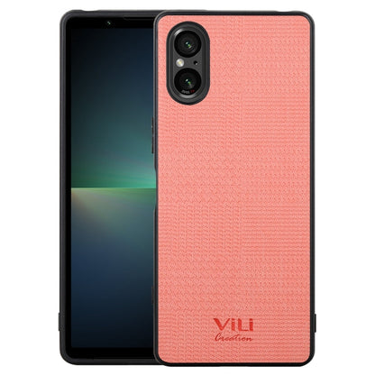 Pour coque de téléphone antichoc Sony Xperia 5 V ViLi TH Series (Rose)
