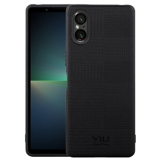 For Sony Xperia 5 V ViLi TH Series Shockproof Phone Case(Black)