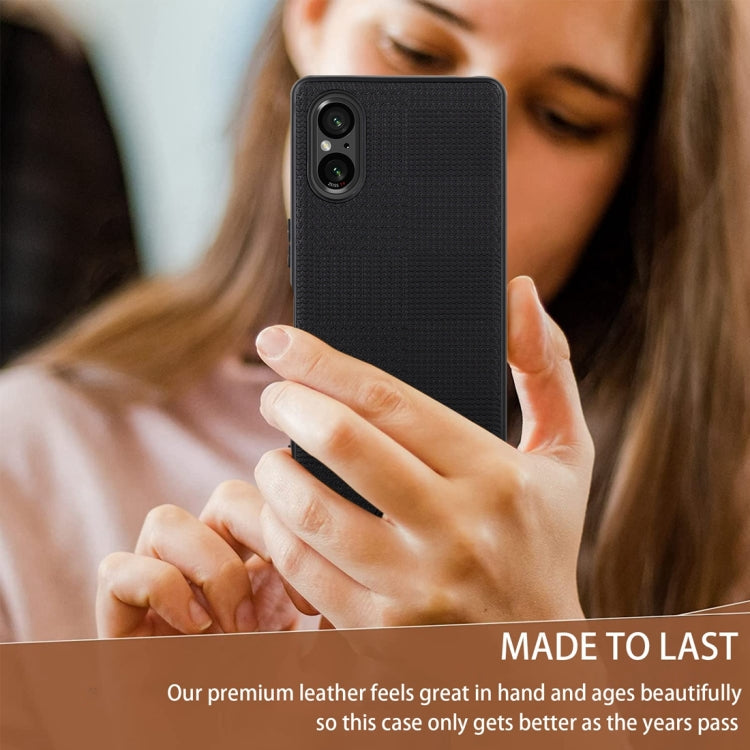 For Sony Xperia 5 V ViLi TH Series Shockproof Phone Case(Black)