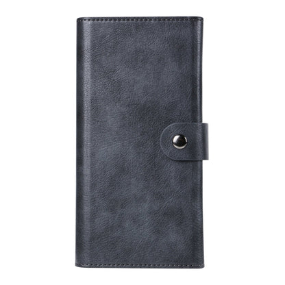 For iPhone 14 ViLi GV Series MagSafe Magnetic Zipper Leather Phone Case(Black)