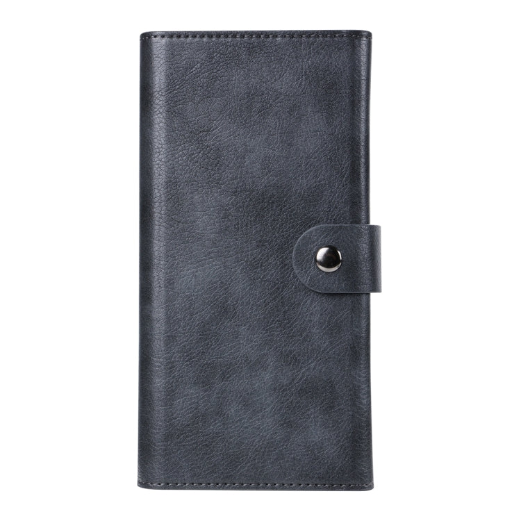 For iPhone 15 Pro ViLi GV Series MagSafe Magnetic Zipper Leather Phone Case(Black)