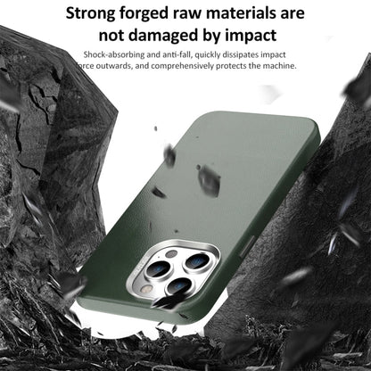 For iPhone 15 Pro Max Mutural Mingdian Series MagSafe Magnetic Phone Case(Green)