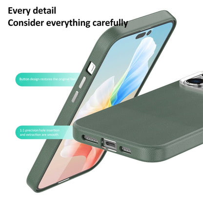 For iPhone 15 Pro Mutural Mingdian Series MagSafe Magnetic Phone Case(Blue)