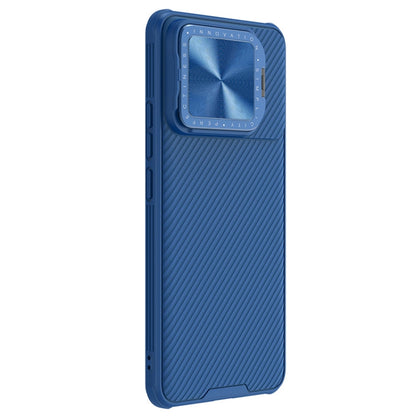 For Xiaomi Redmi K70/K70 Pro NILLKIN Black Mirror Prop CD Texture Mirror Phone Case(Blue)