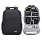 CADeN W9 Travel Lens Pouch Bag Drone Camera Backpack Bag(Black)